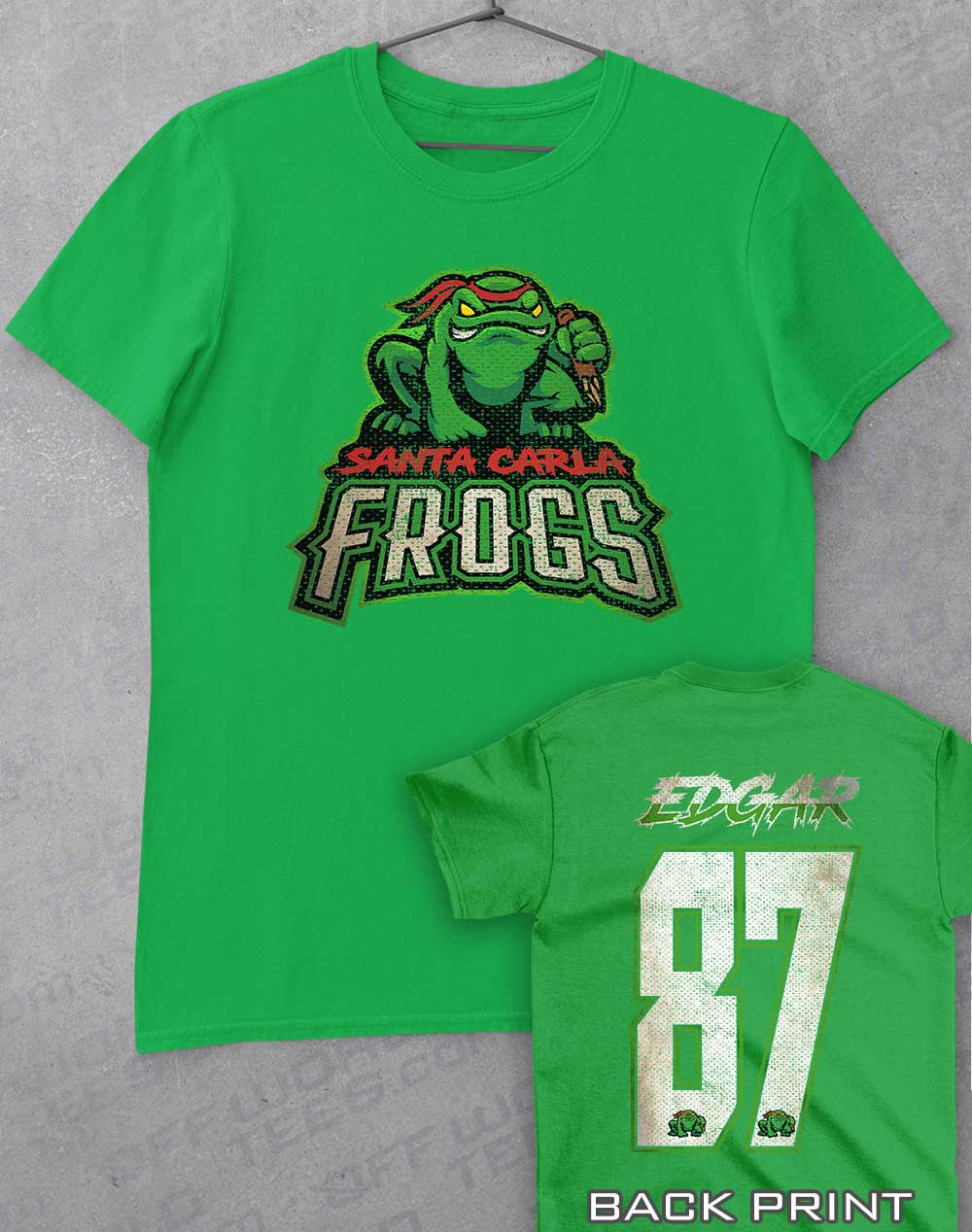 Irish Green - Santa Carla Frogs T-Shirt