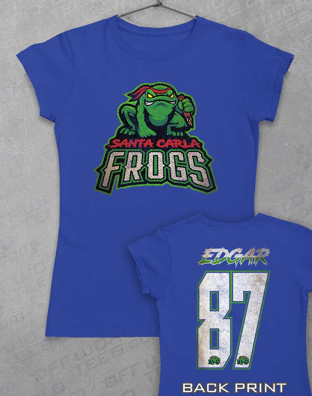 Royal - Santa Carla Frogs Women's T-Shirt