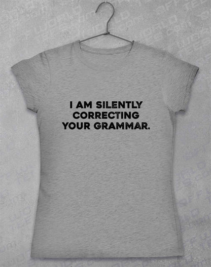 Sport Grey - Silently Correcting Your Grammar Women's T-Shirt