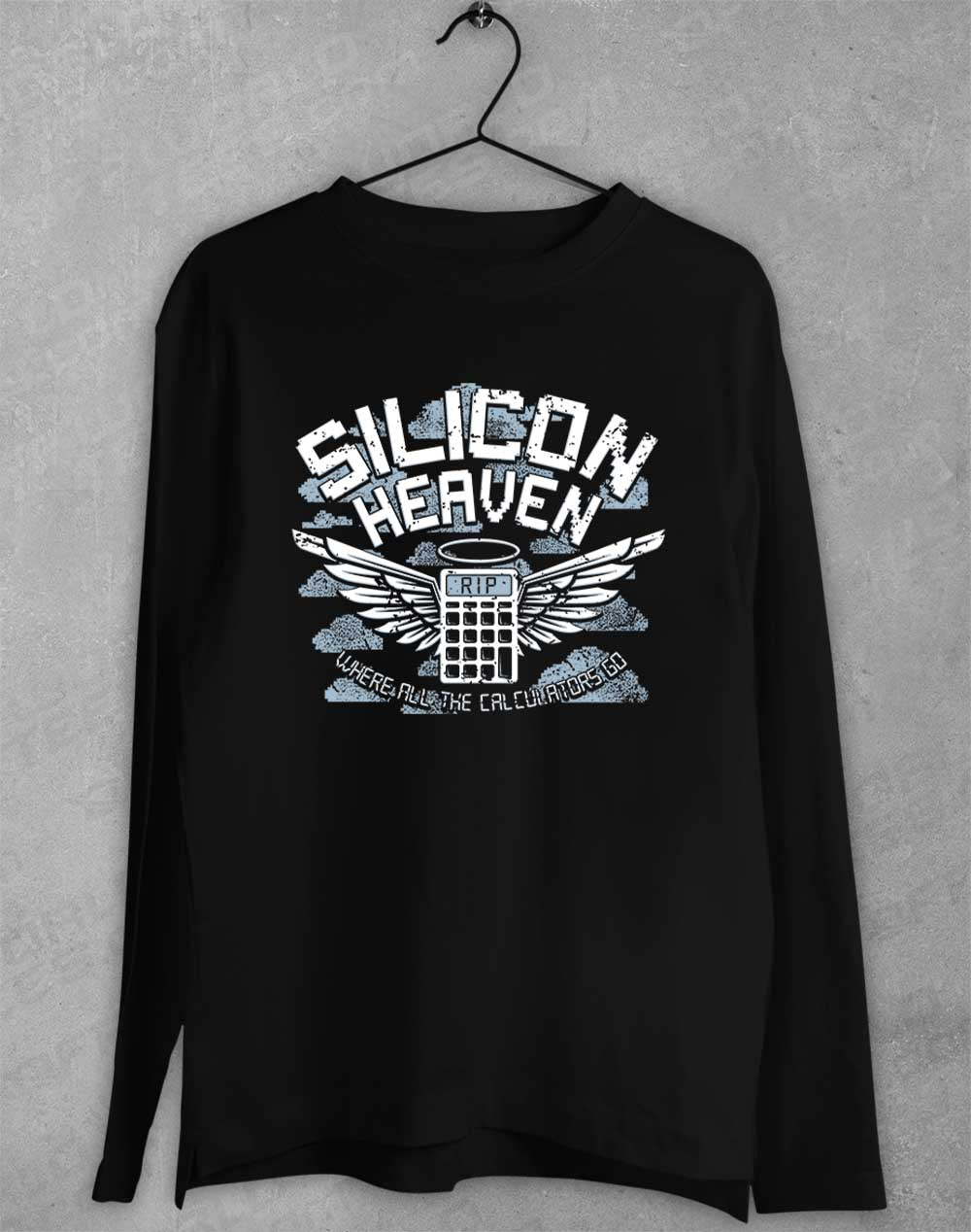 Black - Silicon Heaven Long Sleeve T-Shirt