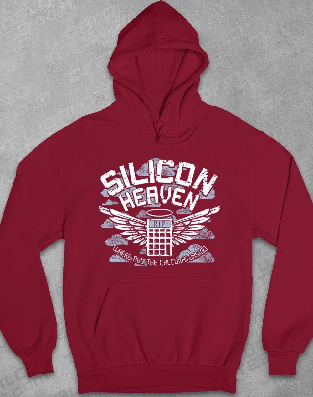 Burgundy - Silicon Heaven Hoodie