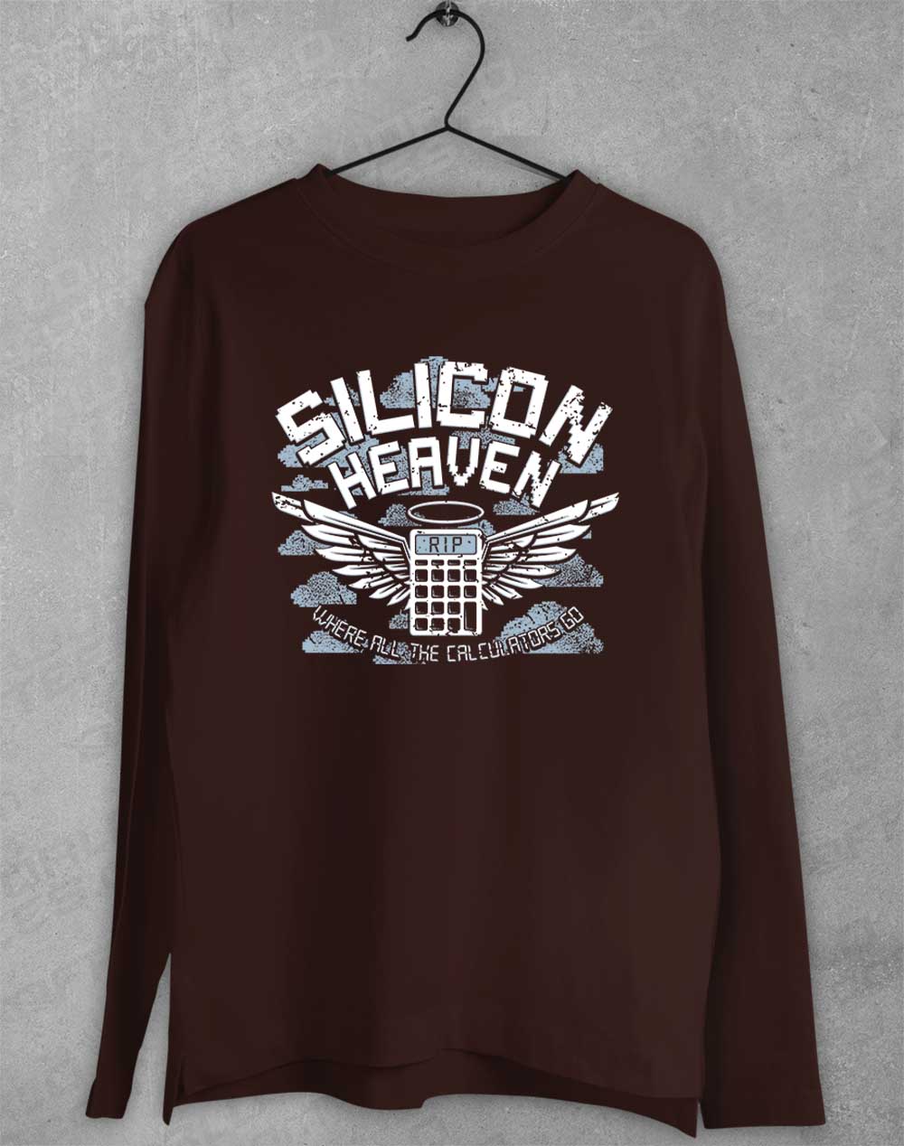 Dark Chocolate - Silicon Heaven Long Sleeve T-Shirt