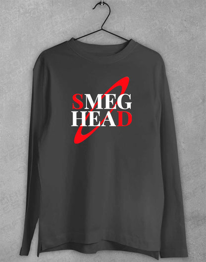 Charcoal - Smeg Head Long Sleeve T-Shirt
