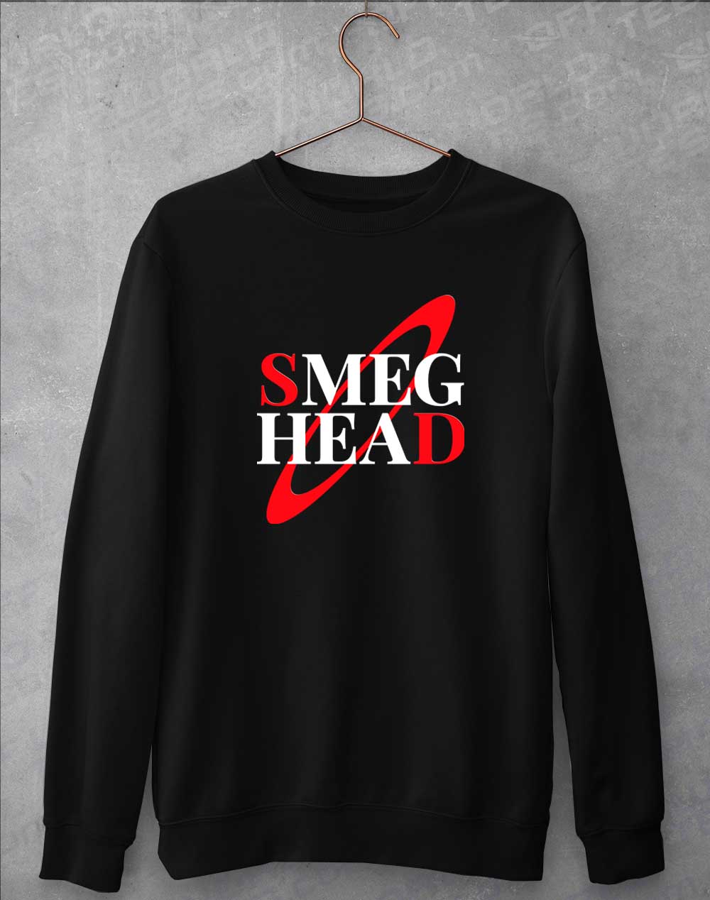 Jet Black - Smeg Head Sweatshirt