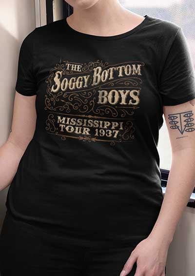 Soggy Bottom Boys Tour 1937 Womens T-Shirt
