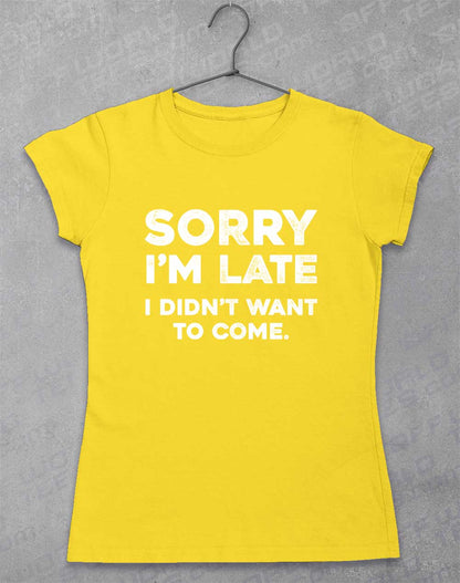 Daisy - Sorry I'm Late Women's T-Shirt