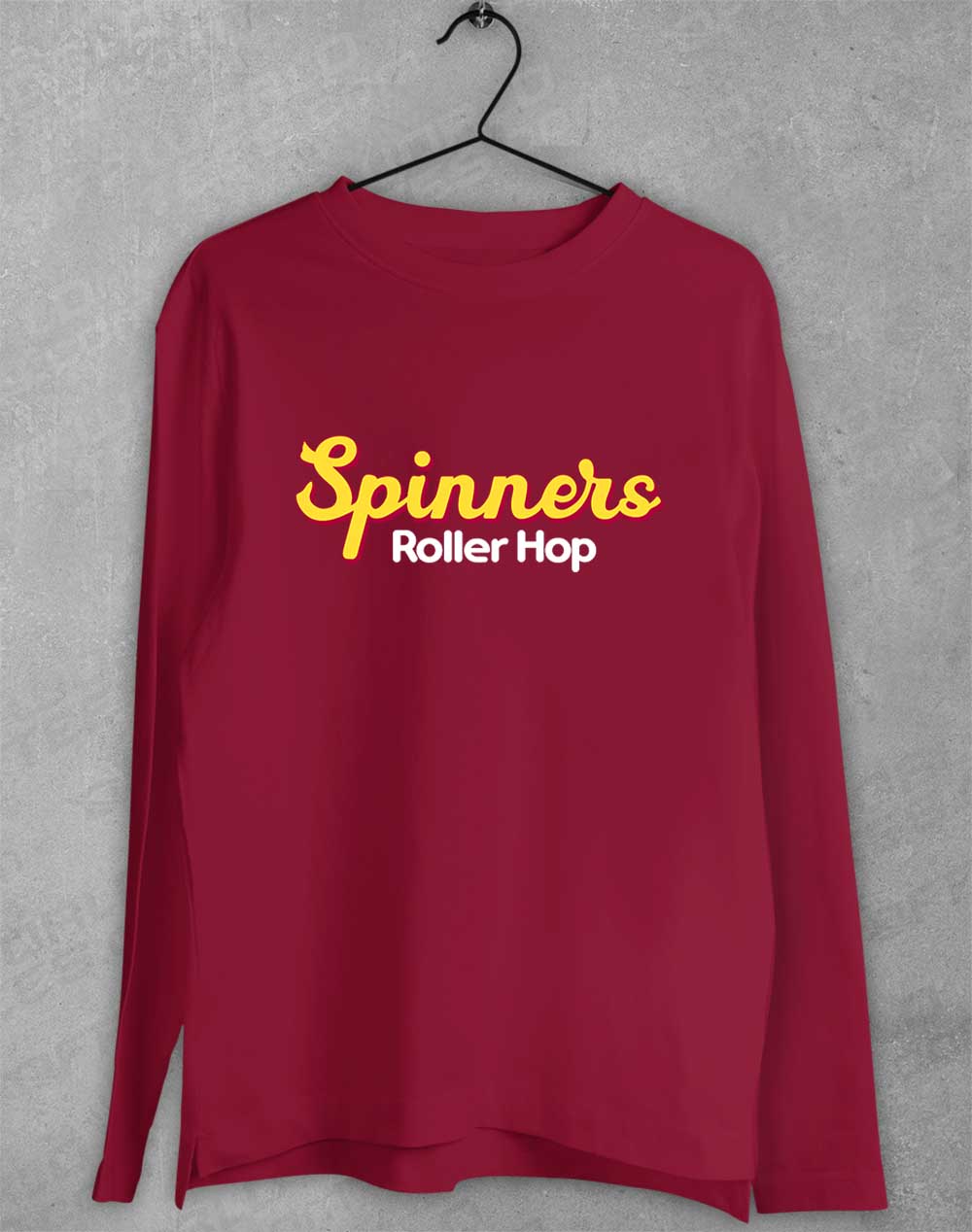 Cardinal Red - Spinners Roller Hop Long Sleeve T-Shirt