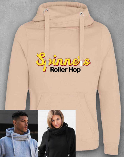 Nude - Spinners Roller Hop Chunky Cross Neck Hoodie