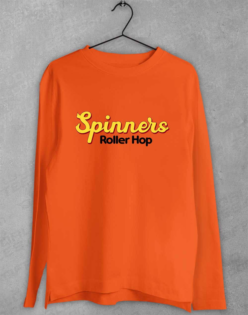 Orange - Spinners Roller Hop Long Sleeve T-Shirt