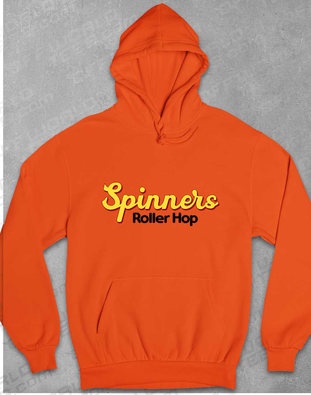 Sunset Orange - Spinners Roller Hop Hoodie