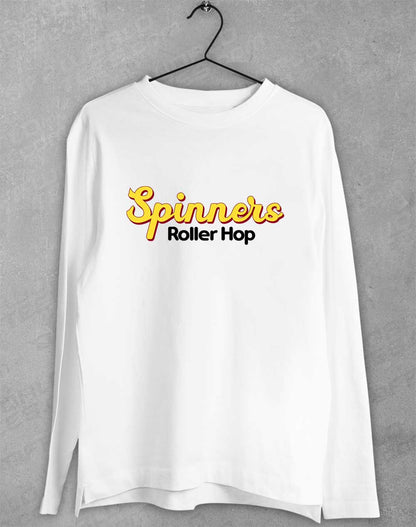 White - Spinners Roller Hop Long Sleeve T-Shirt