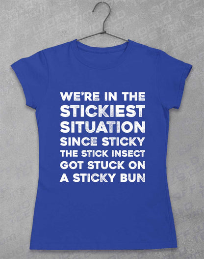 Royal - Sticky Situation Women's T-Shirt