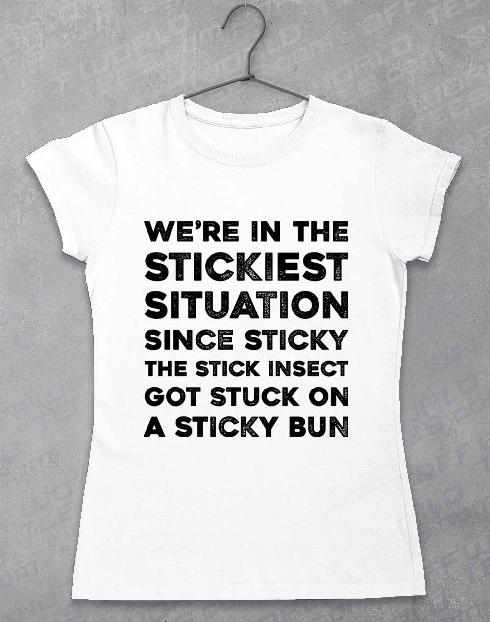 White - Sticky Situation Women's T-Shirt