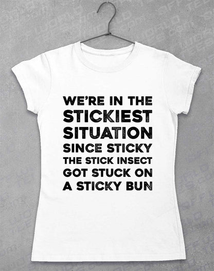 White - Sticky Situation Women's T-Shirt