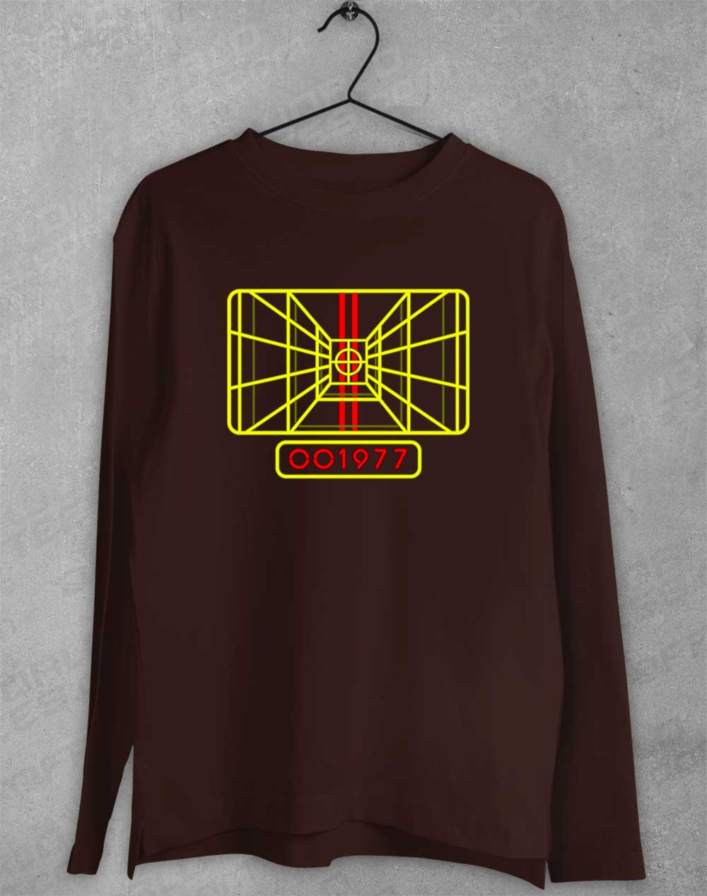 Dark Chocolate - Targetting 1977 Long Sleeve T-Shirt