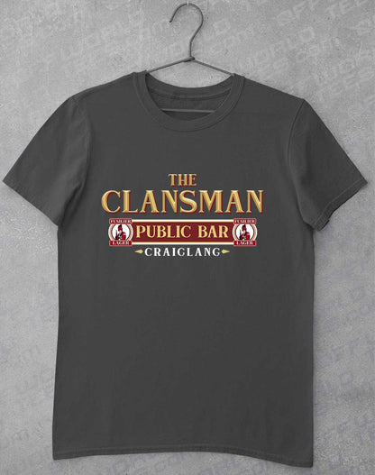 Charcoal - The Clansman Pub Logo T-Shirt