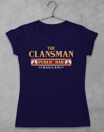 Navy - The Clansman Pub Logo Women's T-Shirt