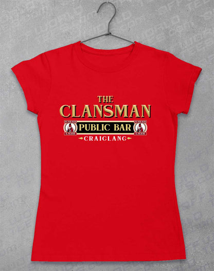 Red - The Clansman Pub Logo Women's T-Shirt