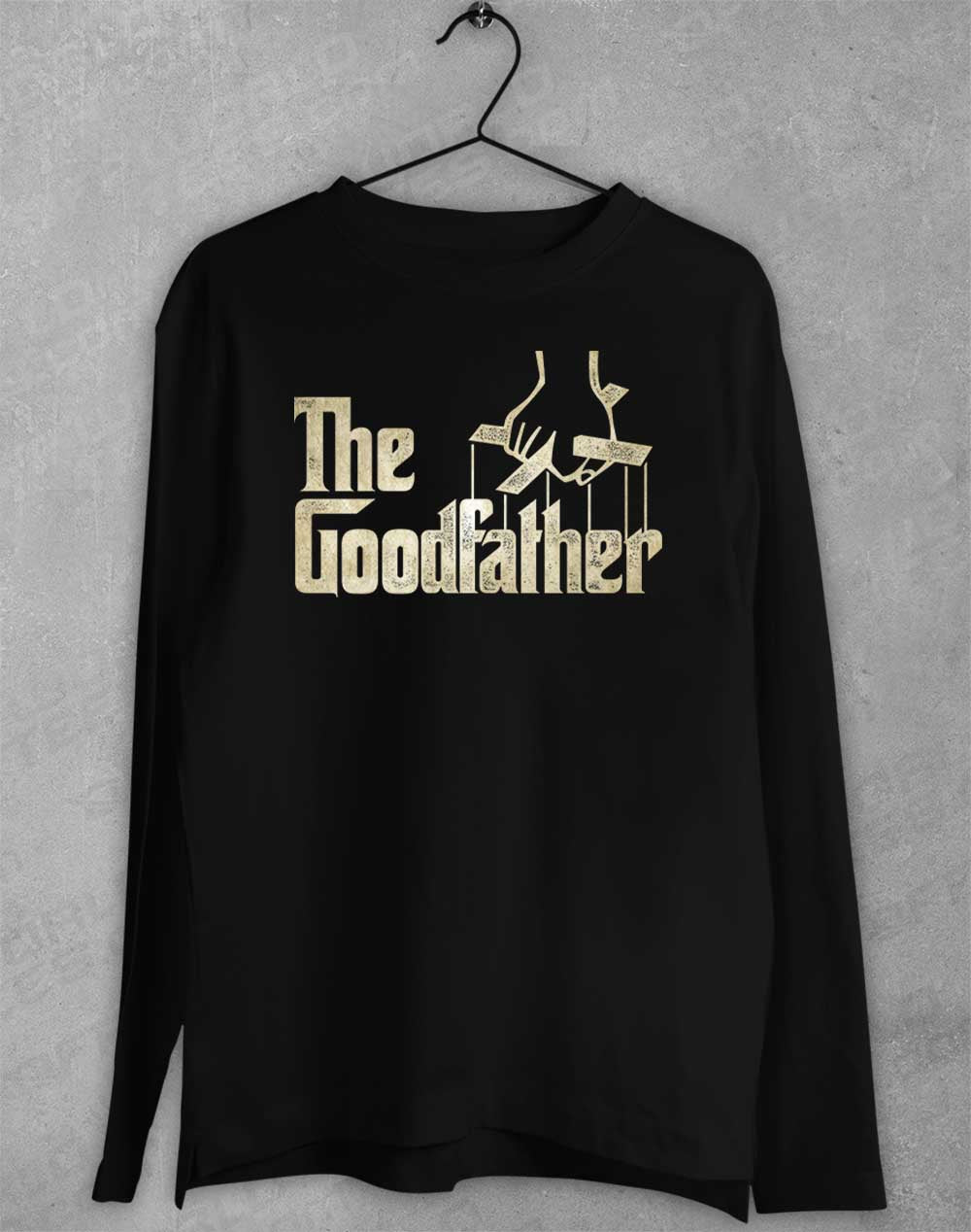 Black - The Goodfather Long Sleeve T-Shirt