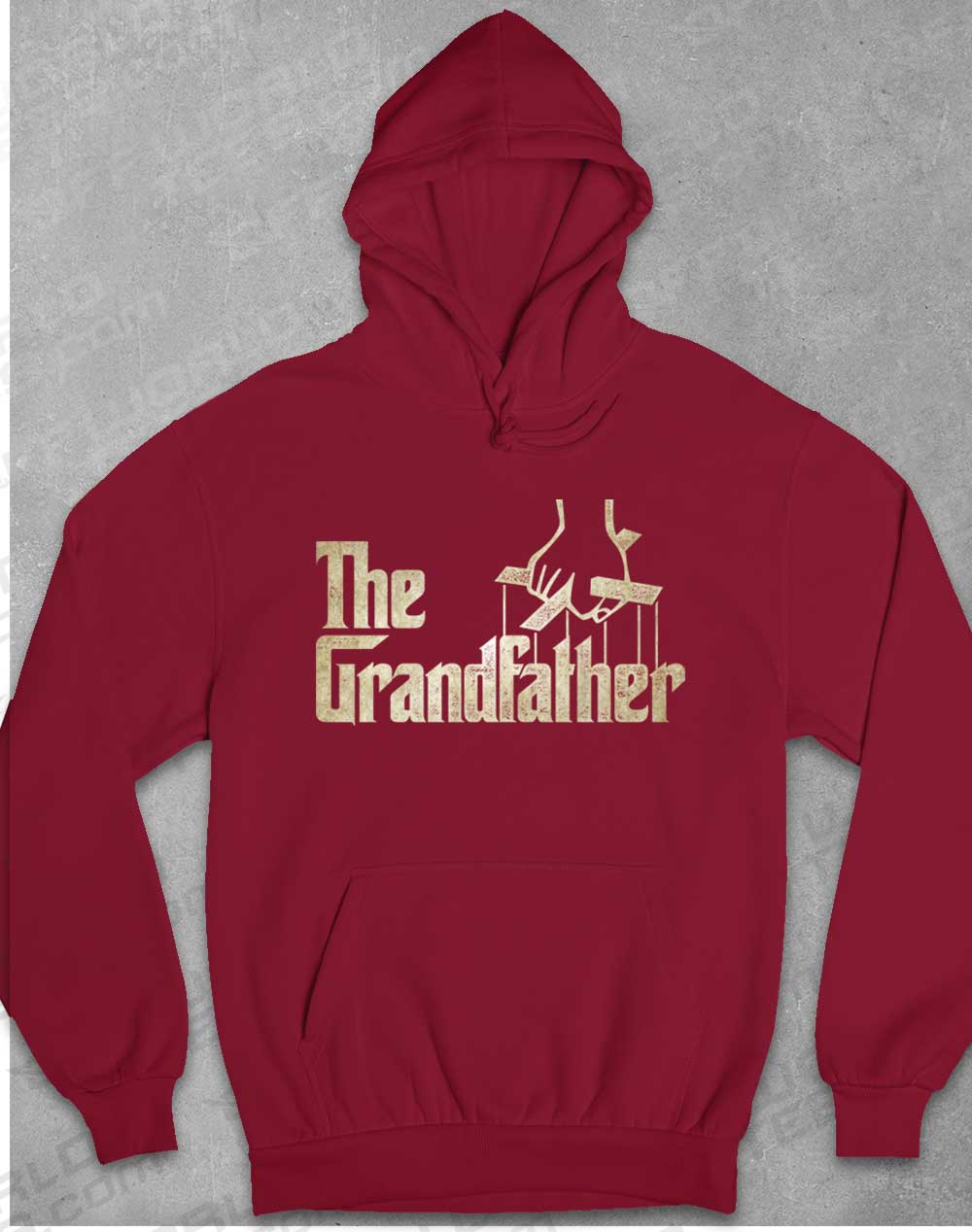 Burgundy - The Grandfather Hoodie