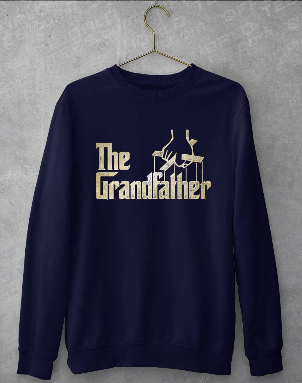 Oxford Navy - The Grandfather Sweatshirt