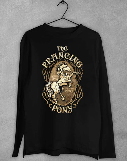 Black - The Prancing Pony Long Sleeve T-Shirt