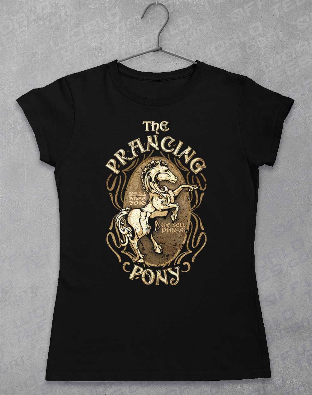Black - The Prancing Pony Women's T-Shirt