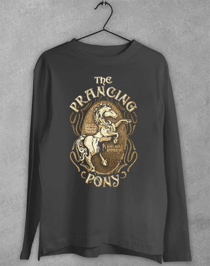 Charcoal - The Prancing Pony Long Sleeve T-Shirt