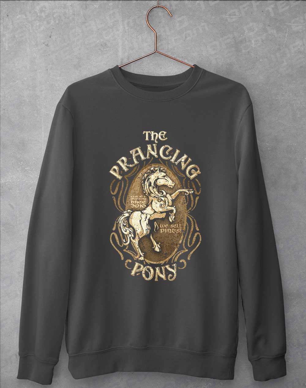 Charcoal - The Prancing Pony Sweatshirt