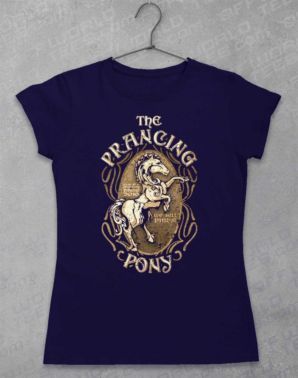 Navy - The Prancing Pony Women's T-Shirt