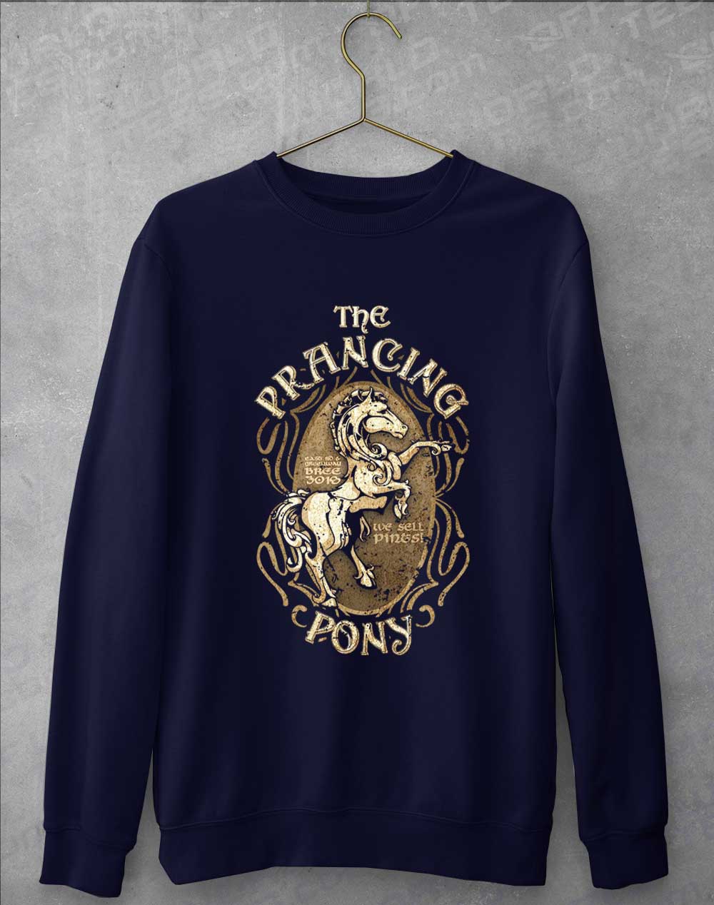 Oxford Navy - The Prancing Pony Sweatshirt