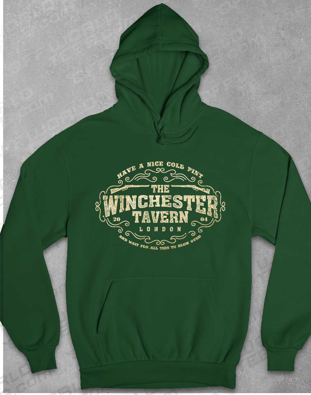 Bottle Green - The Winchester Tavern Hoodie