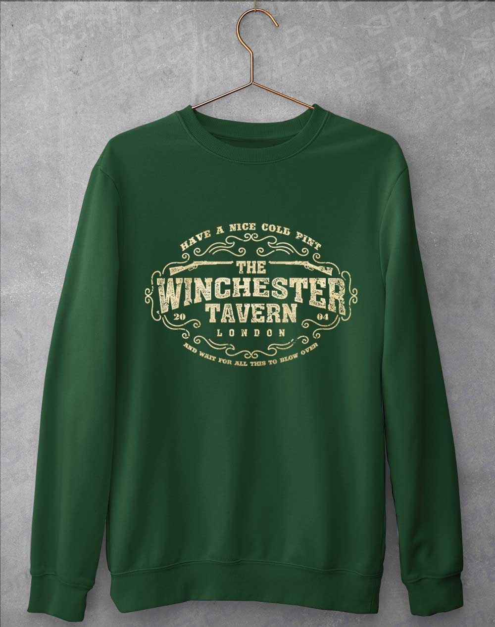 Bottle Green - The Winchester Tavern Sweatshirt