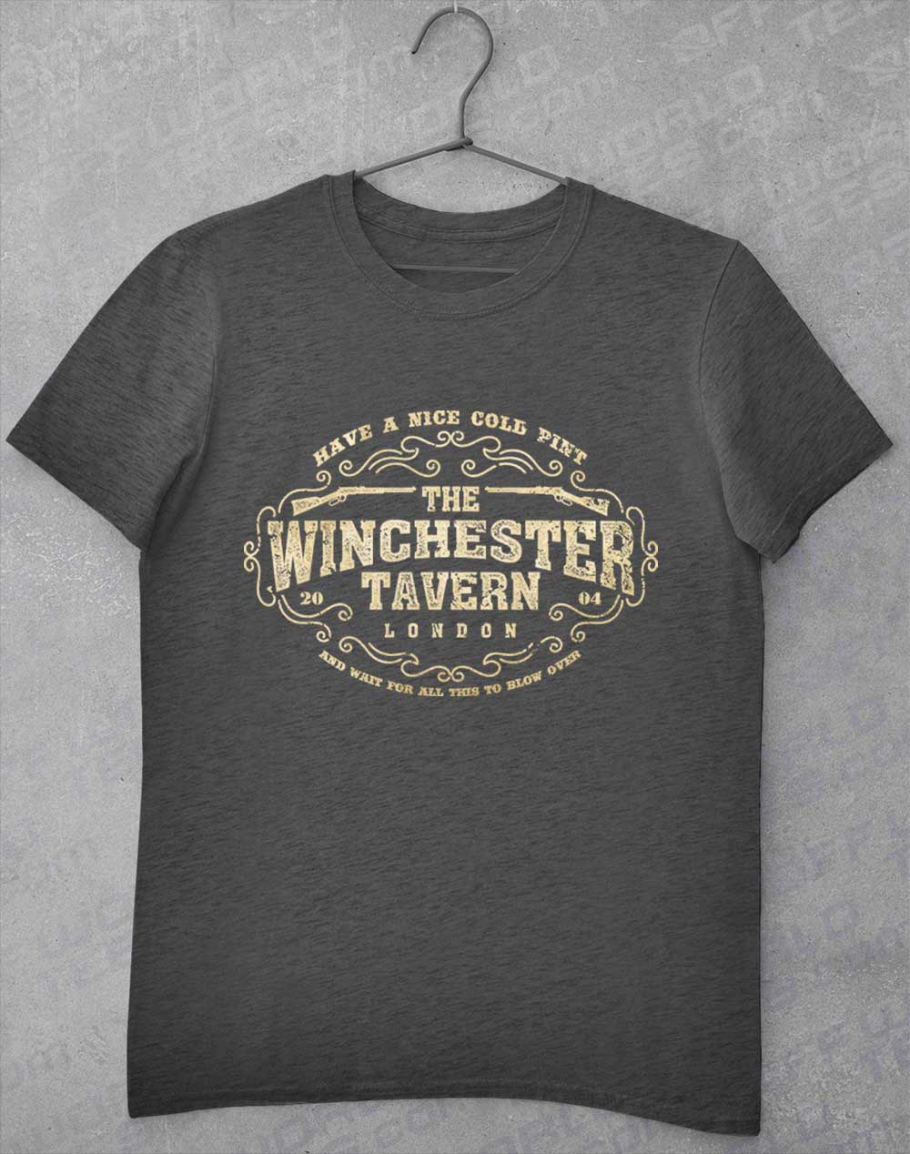 Dark Heather - The Winchester Tavern T-Shirt