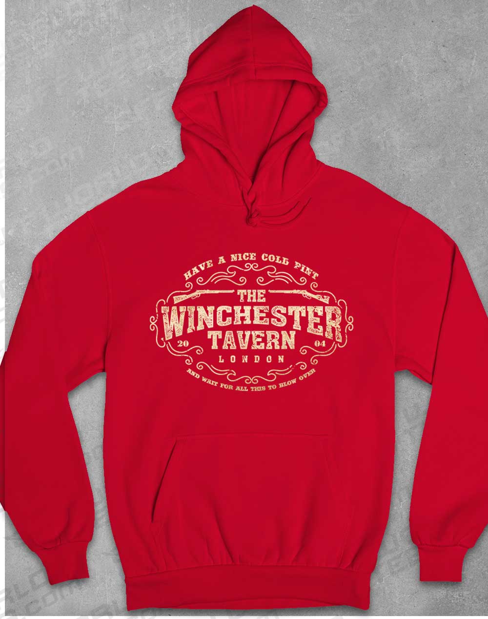 Fire Red - The Winchester Tavern Hoodie