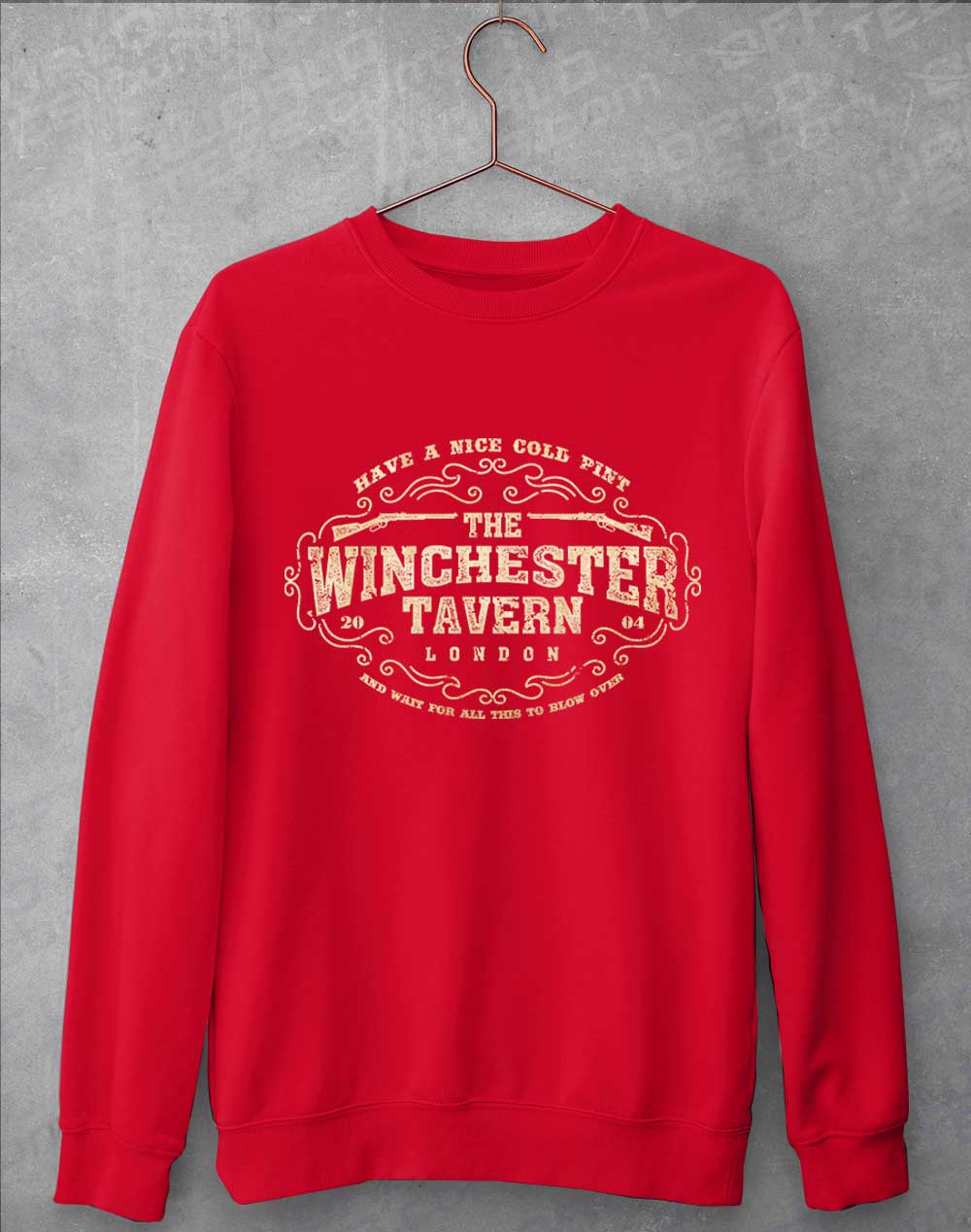 Fire Red - The Winchester Tavern Sweatshirt