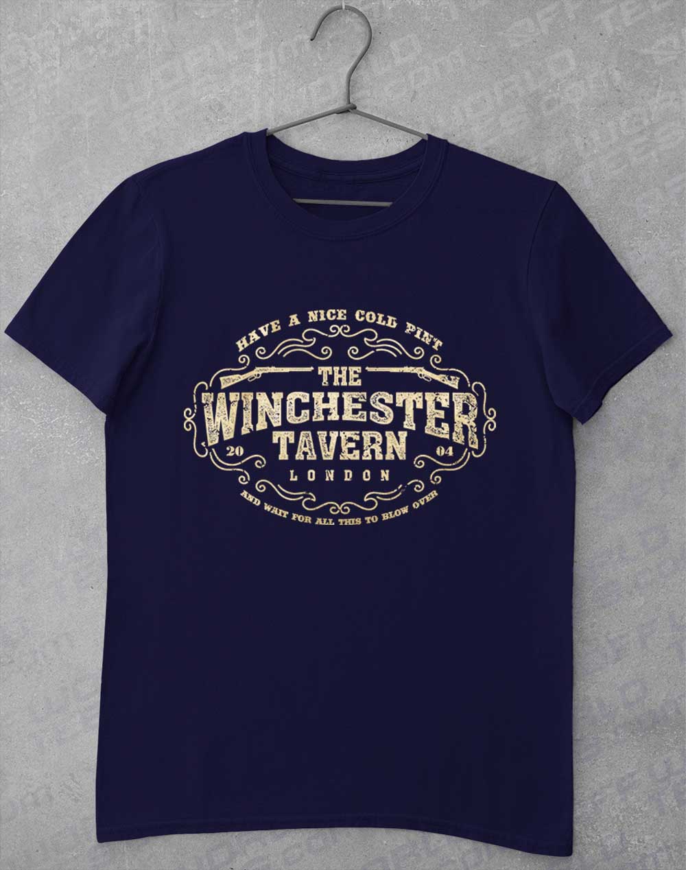 Navy - The Winchester Tavern T-Shirt