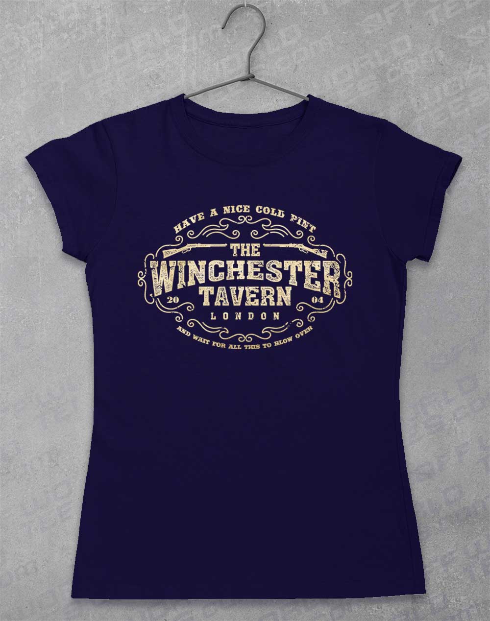 Navy - The Winchester Tavern Women's T-Shirt
