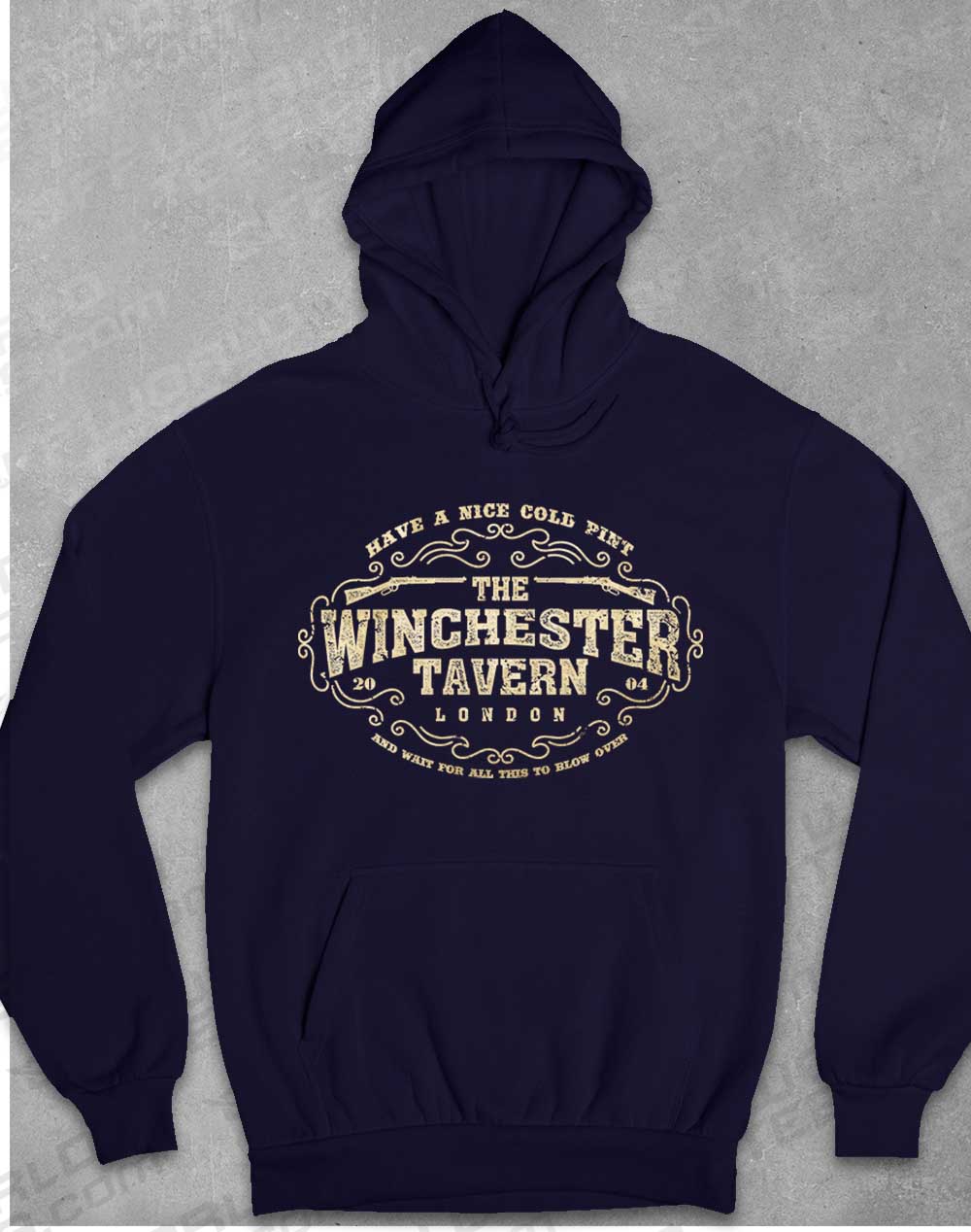 Oxford Navy - The Winchester Tavern Hoodie