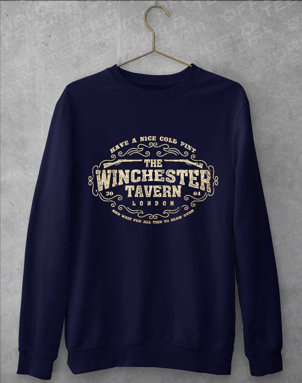 Oxford Navy - The Winchester Tavern Sweatshirt