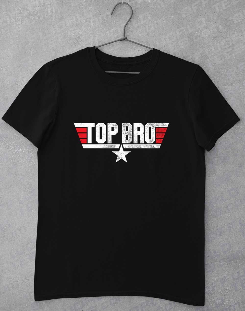 Black - Top Bro T-Shirt