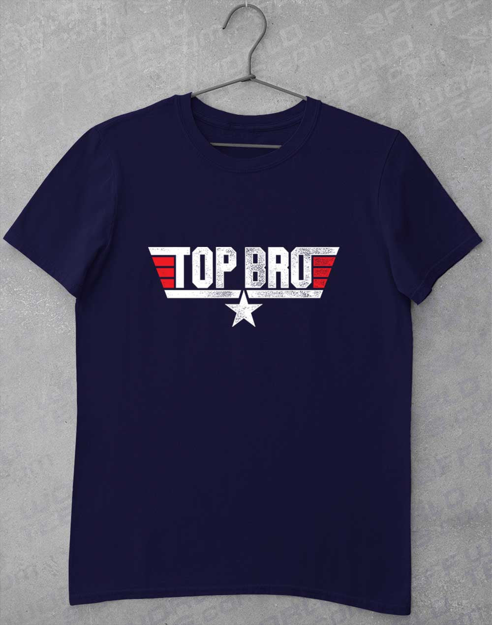 Navy - Top Bro T-Shirt