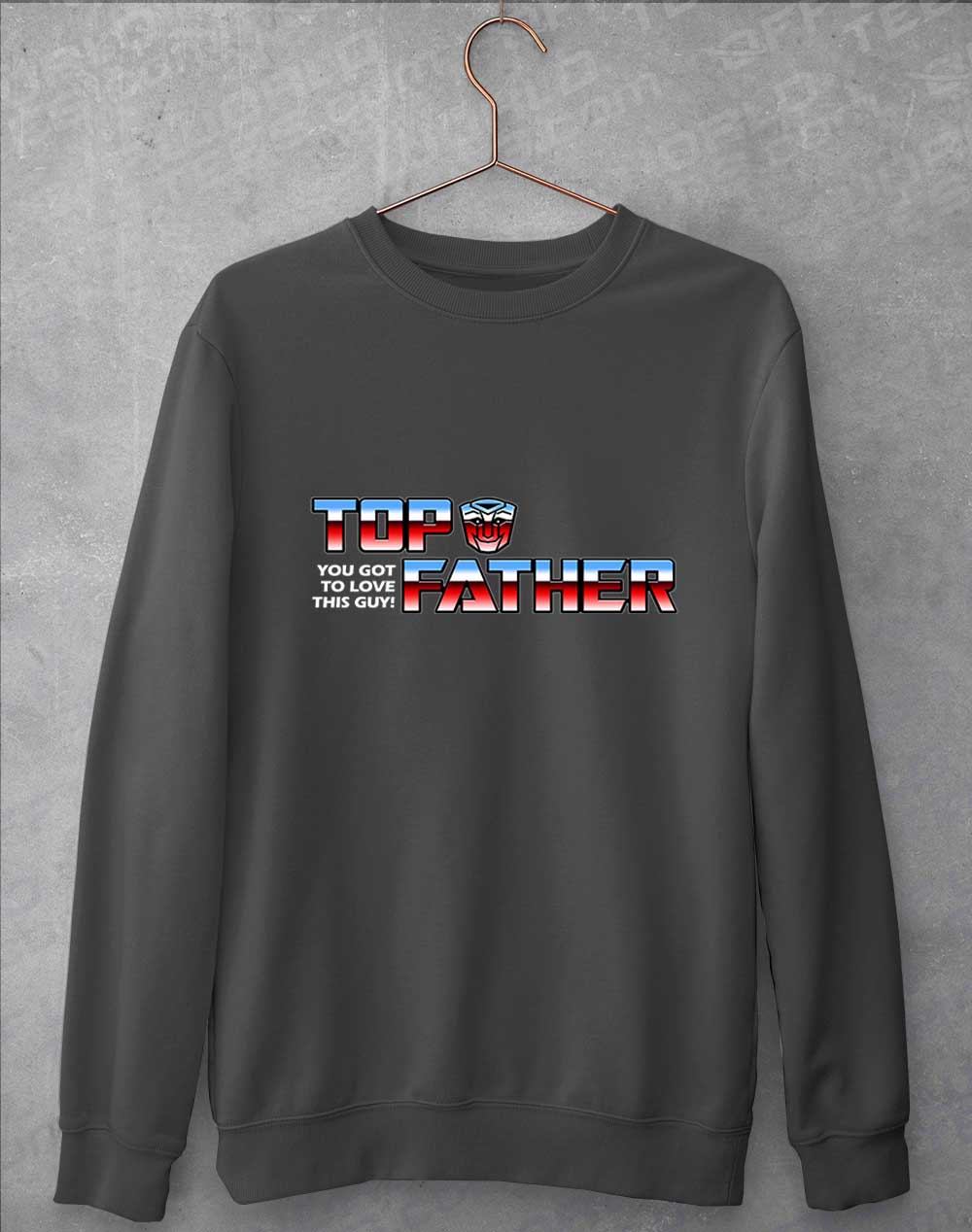 Charcoal - Top Father Sweatshirt