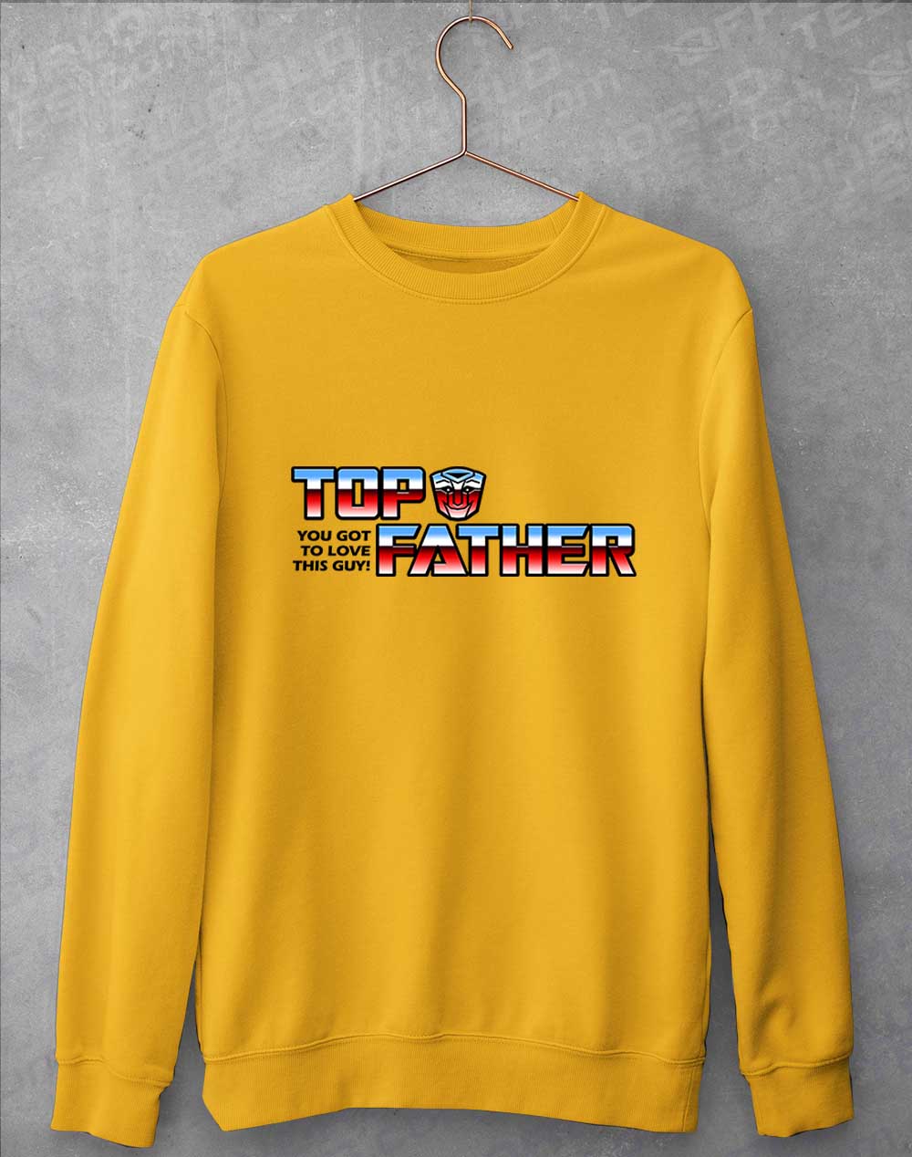 Gold - Top Father Sweatshirt