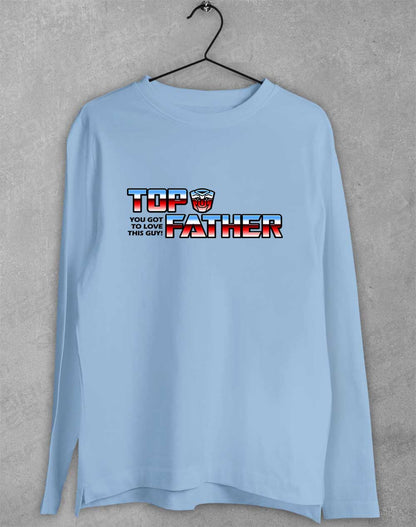 Light Blue - Top Father Long Sleeve T-Shirt