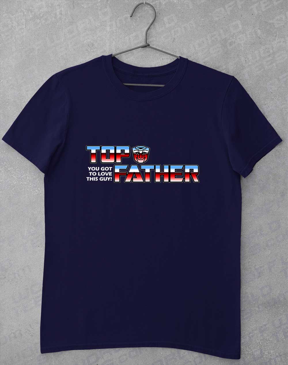 Navy - Top Father T-Shirt