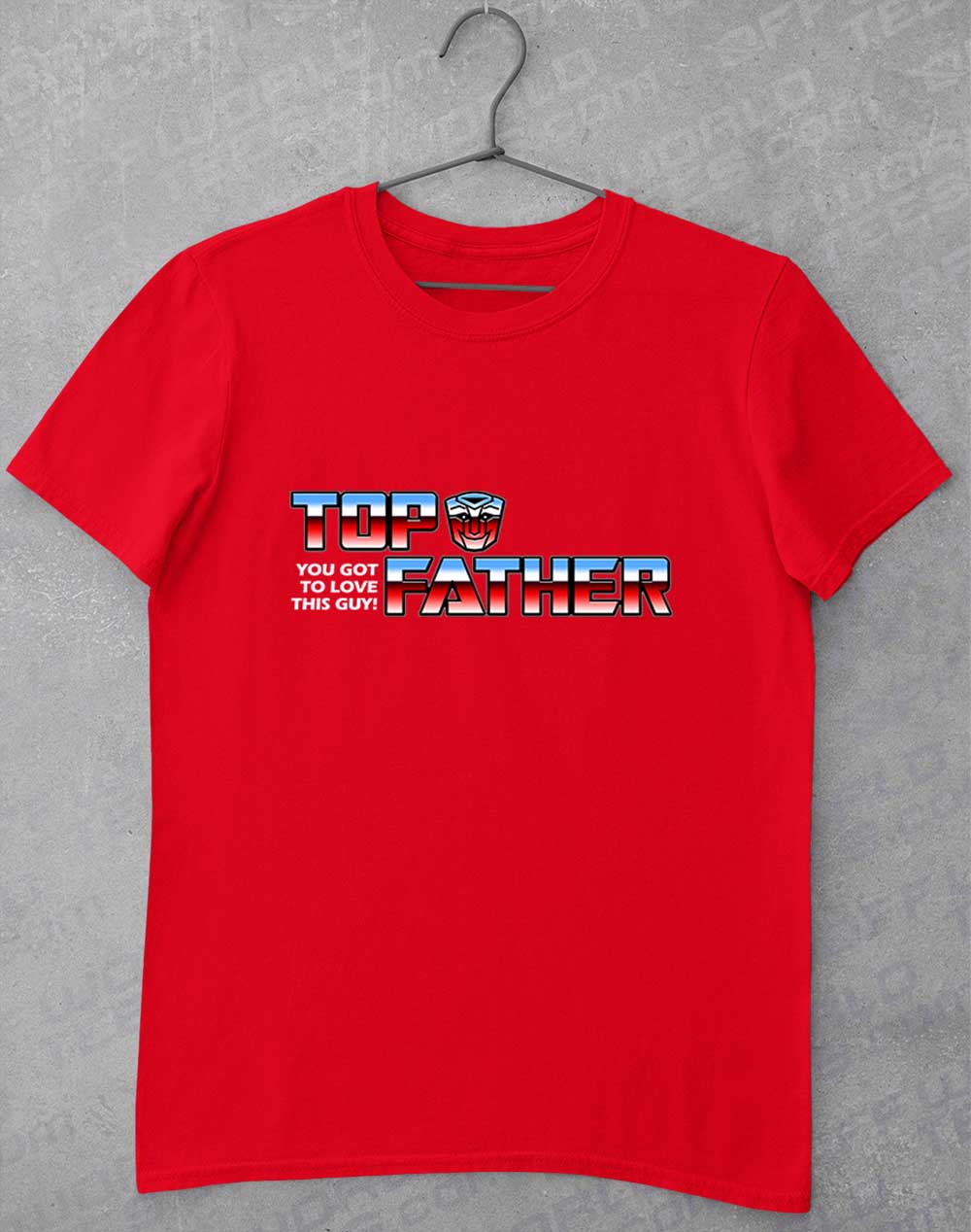 Red - Top Father T-Shirt