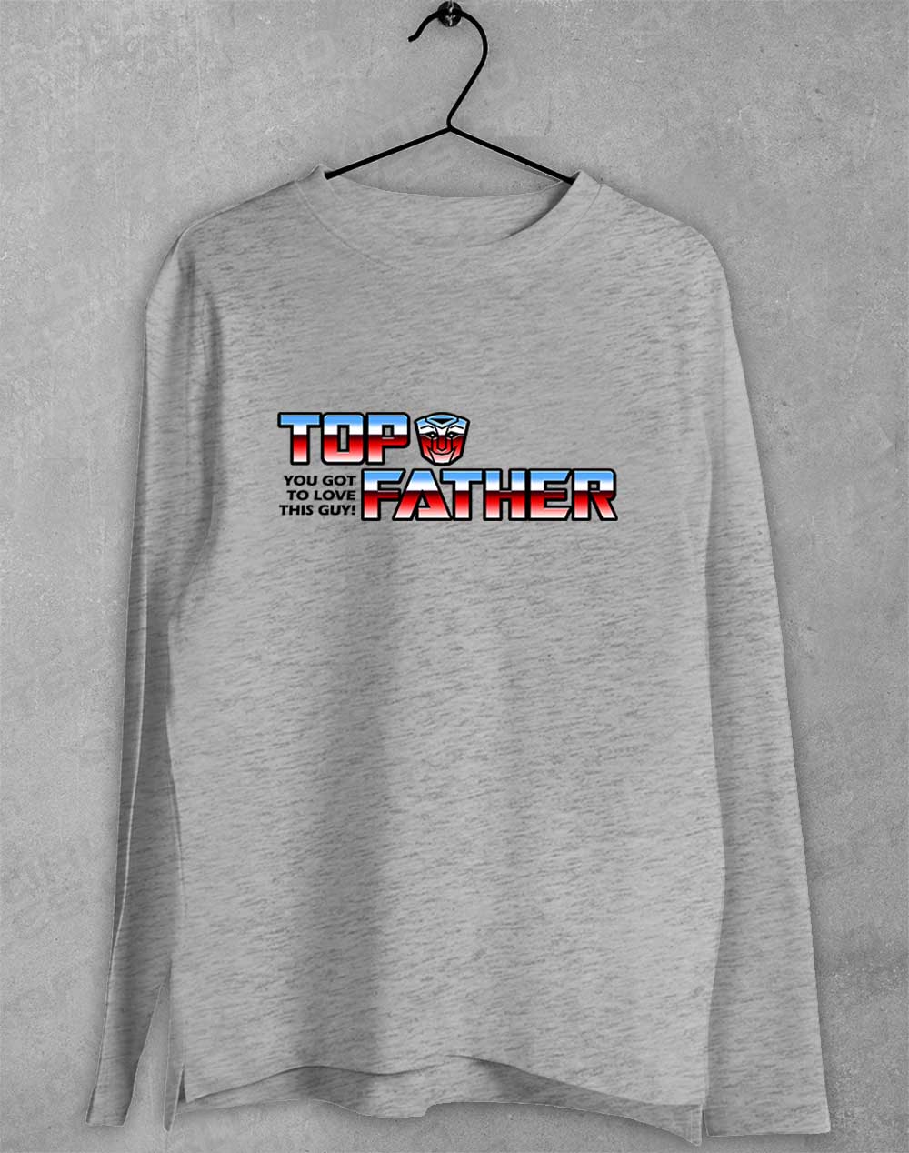 Sport Grey - Top Father Long Sleeve T-Shirt