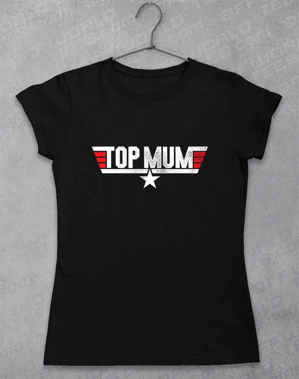 Black - Top Mum Women's T-Shirt