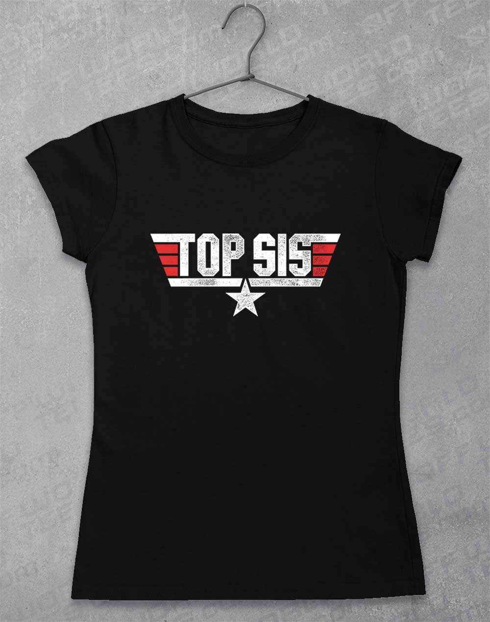 Black - Top Sis Women's T-Shirt